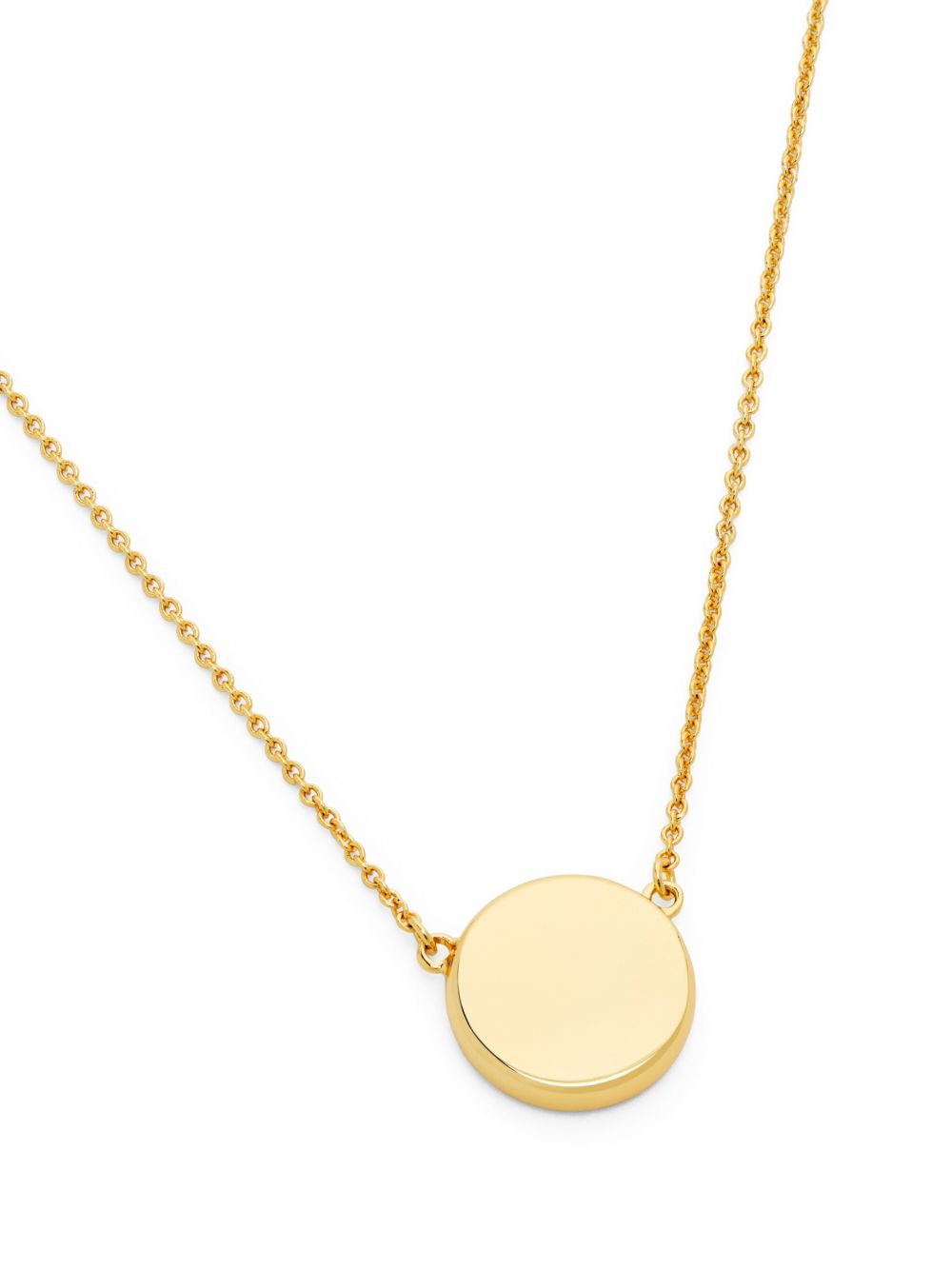 Marc Jacobs logo-plaque pendant necklace