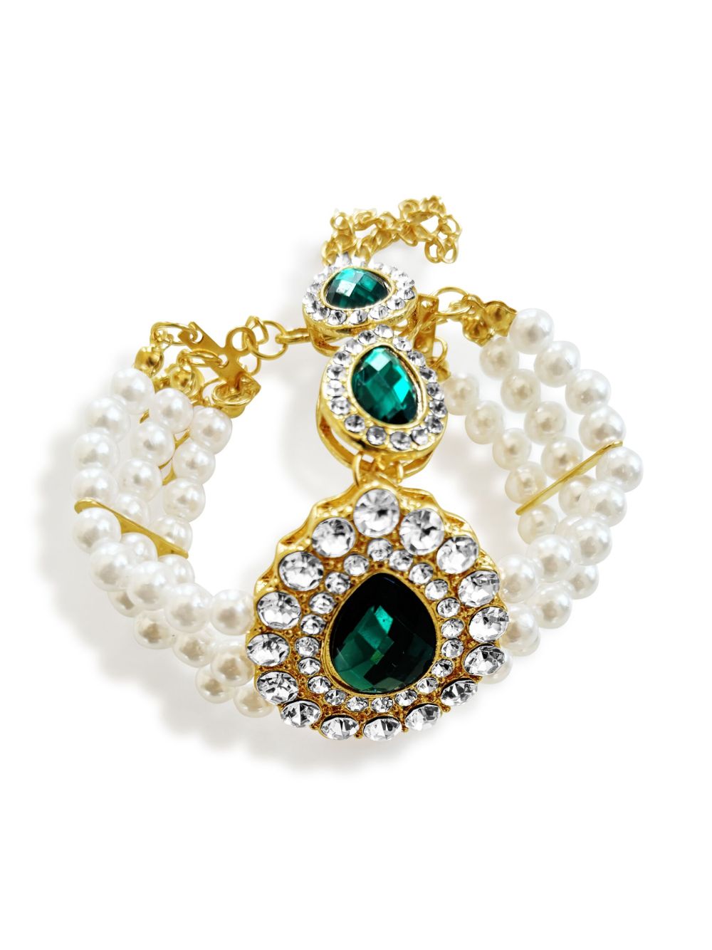 HZMER JEWELLERY crystal-embellished bracelet