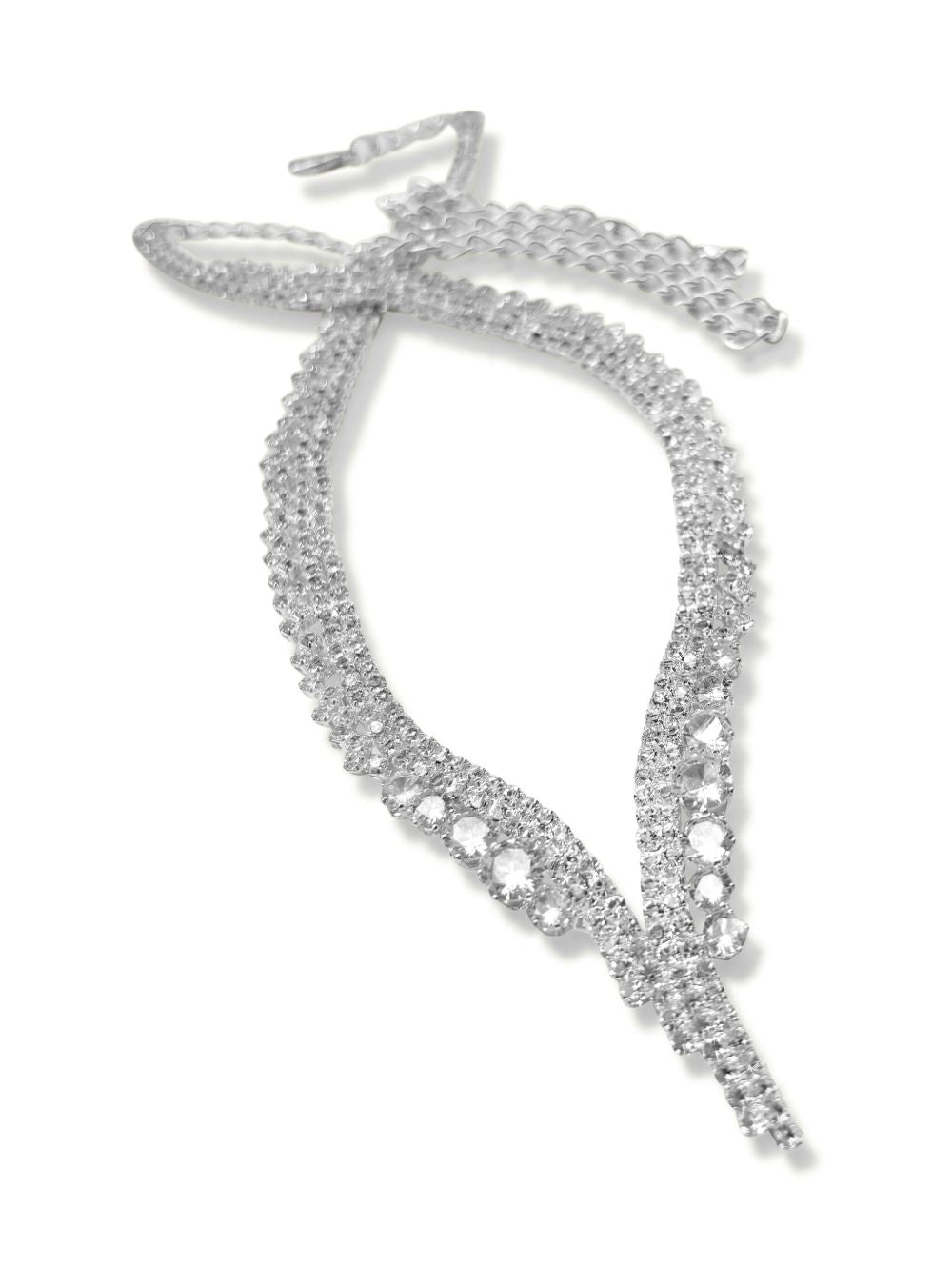 HZMER JEWELLERY crystal-embellished necklace