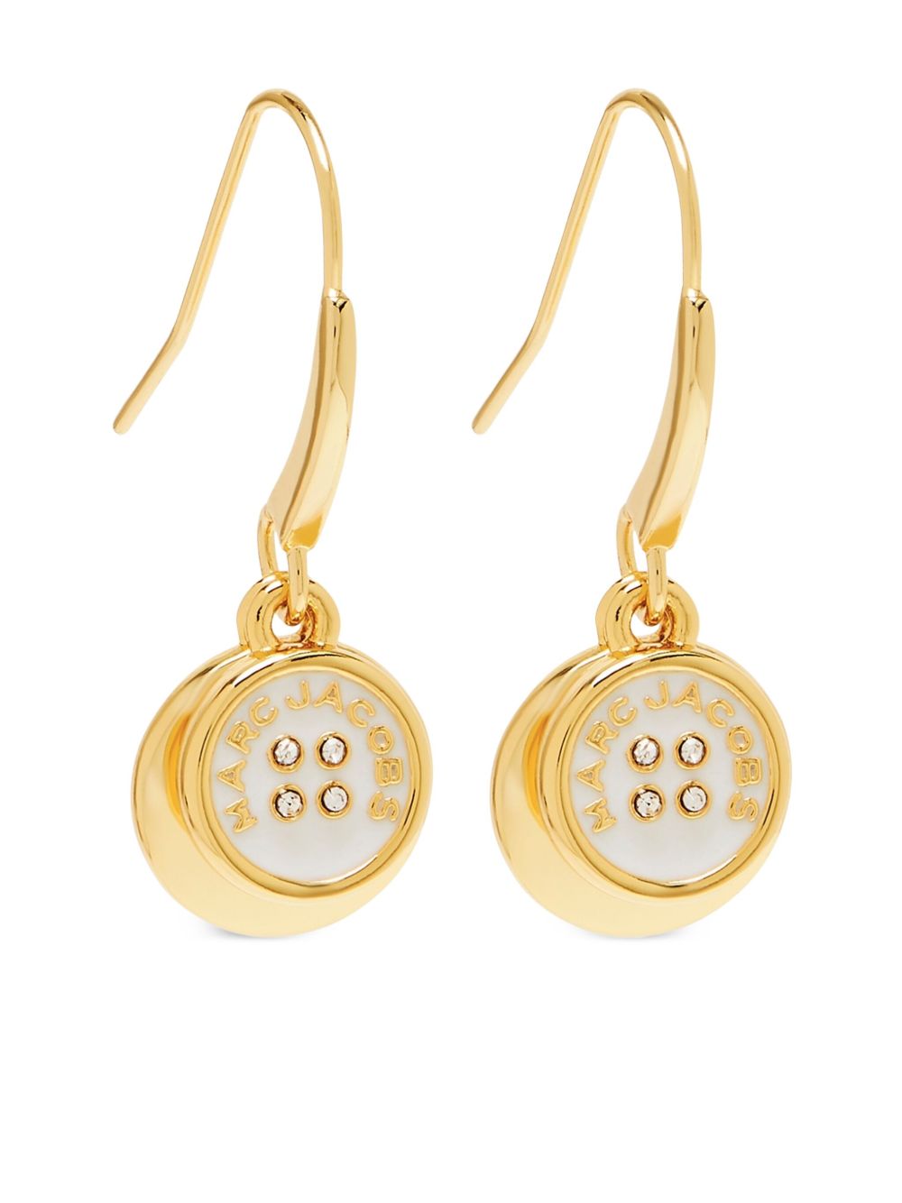 Marc Jacobs Button Drop earrings