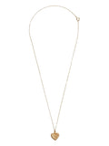All the Luck in the World heart-embellished necklace
