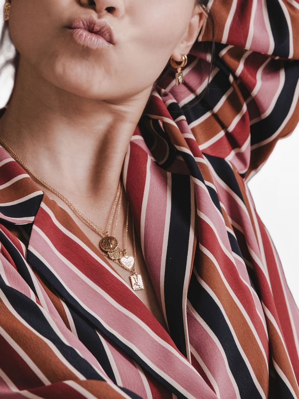 All the Luck in the World heart-embellished necklace