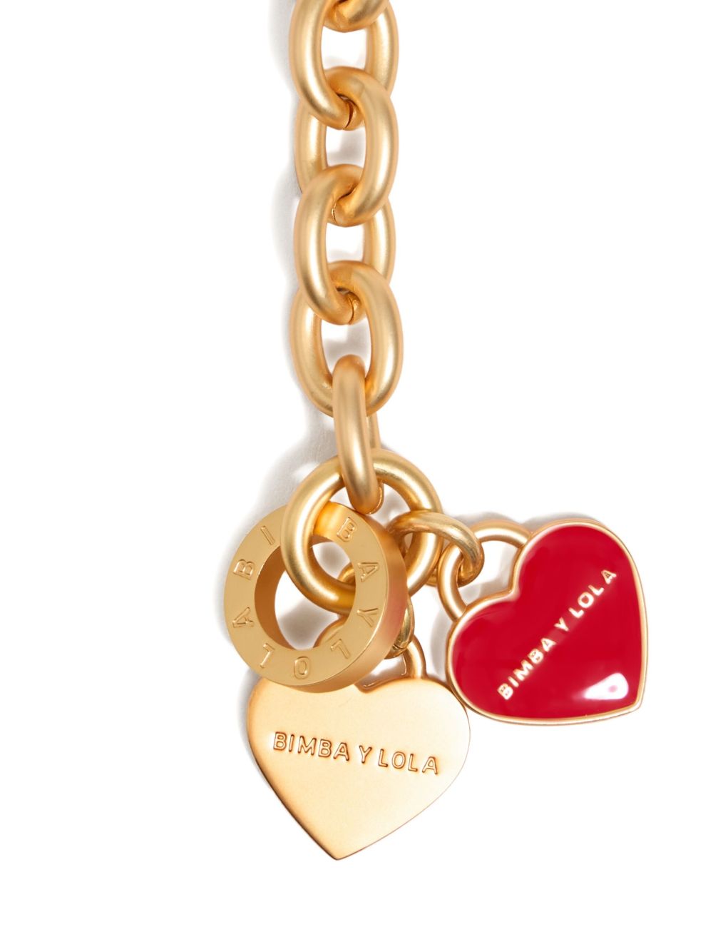 Bimba y Lola heart logo bracelet