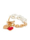 Bimba y Lola heart logo bracelet