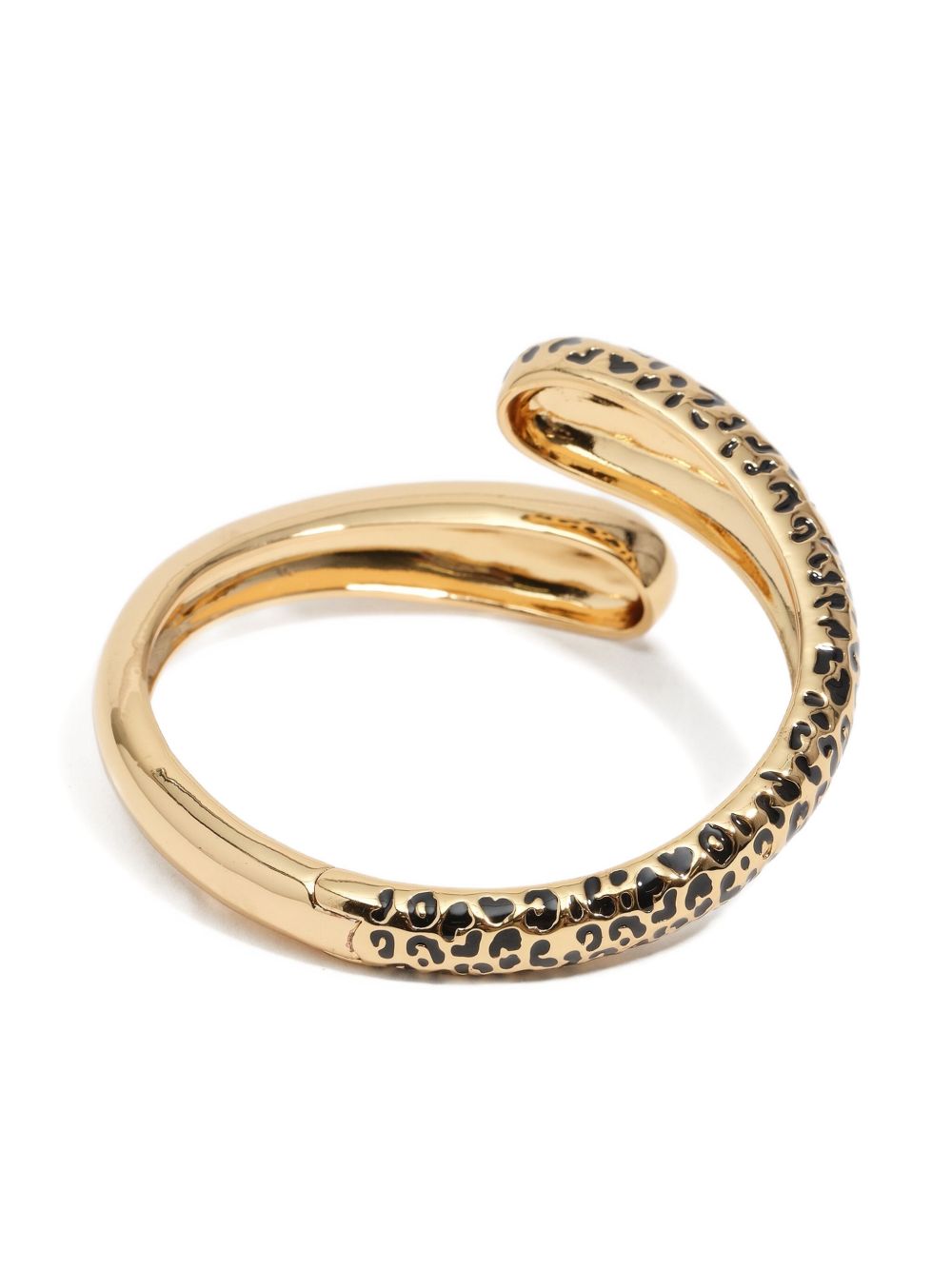 Bimba y Lola leopard-print gold bracelet