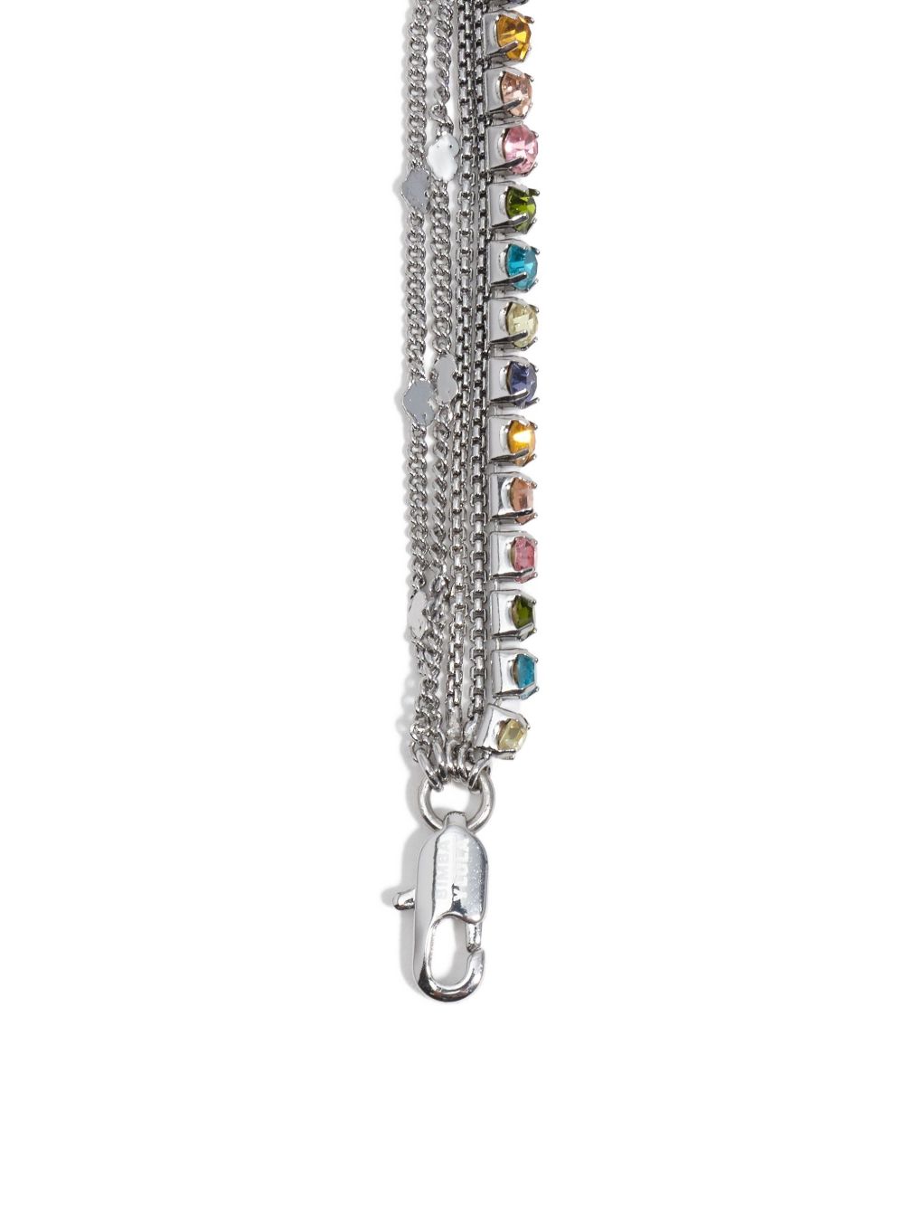 Bimba y Lola rhinestone-embellished multi-strand bracelet
