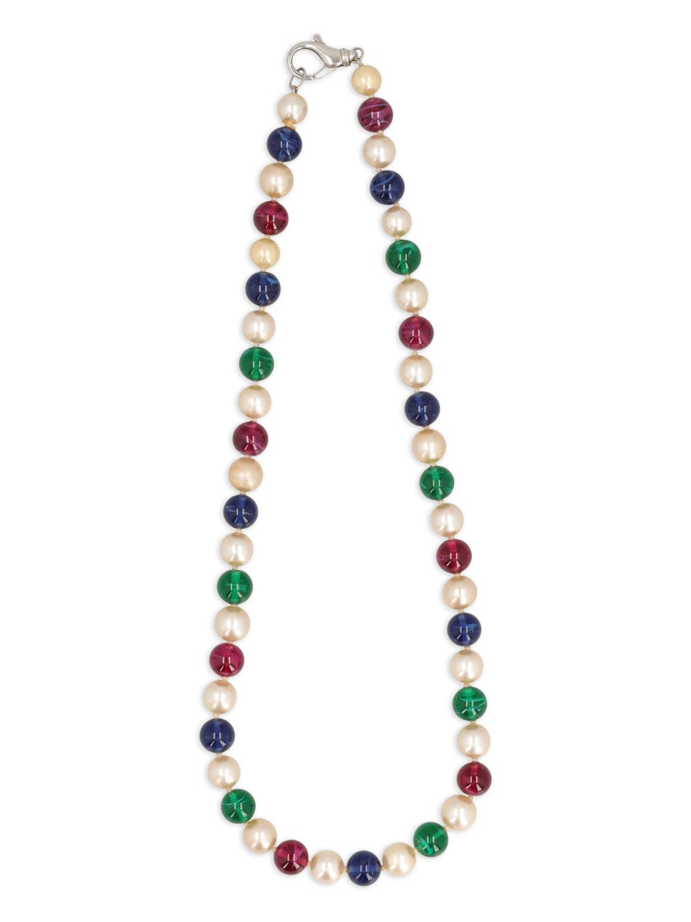Vintage multi-beaded necklace