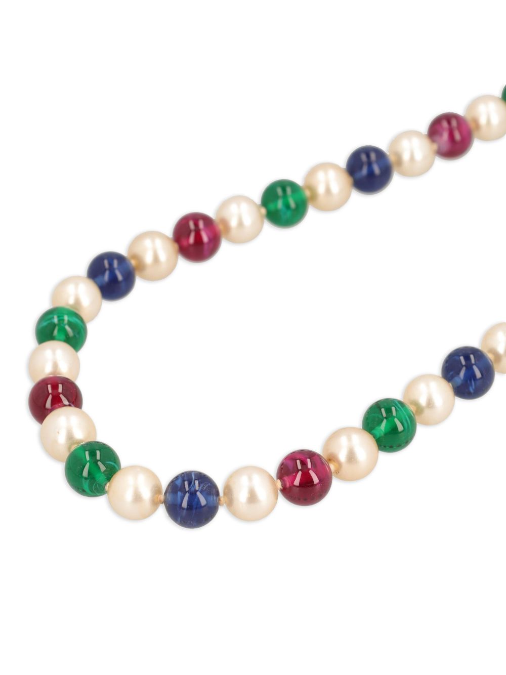 Vintage multi-beaded necklace